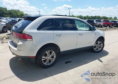 2010 Lincoln Mkx z USA, uszkodzony, nr VIN 2LMDJ8JC9ABJ01205